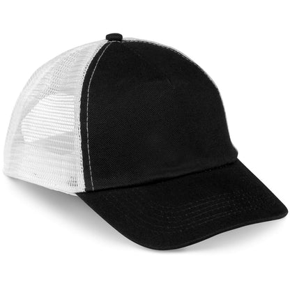 5 Panel Trucker Cap – Brushed Cotton & Mesh | 7 Colours
