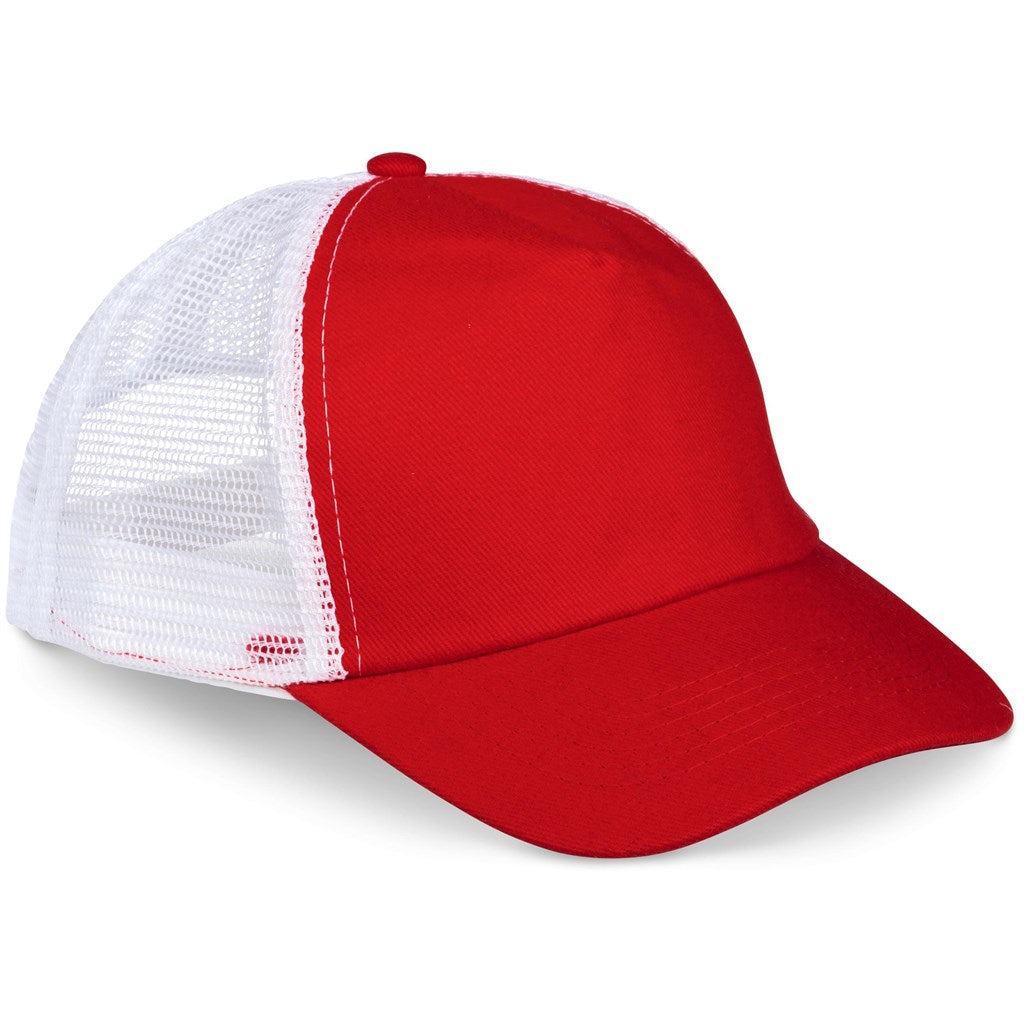5 Panel Trucker Cap – Brushed Cotton & Mesh | 7 Colours