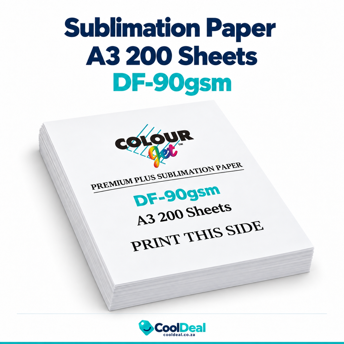 Colourjet DF-90 Premium Plus Sublimation Paper 90gsm