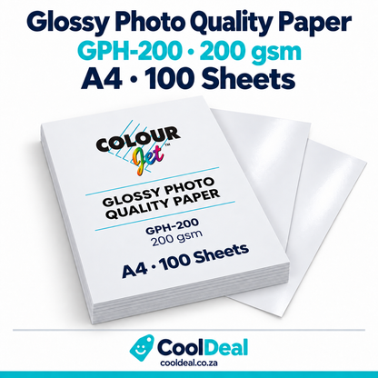 Colourjet GPH-200 Glossy Photo Quality Paper 200gsm