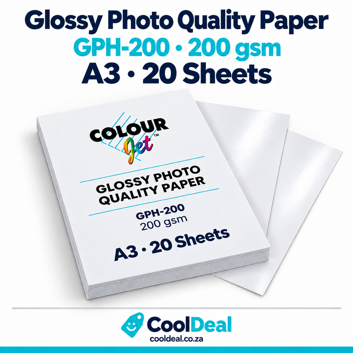 Colourjet GPH-200 Glossy Photo Quality Paper 200gsm