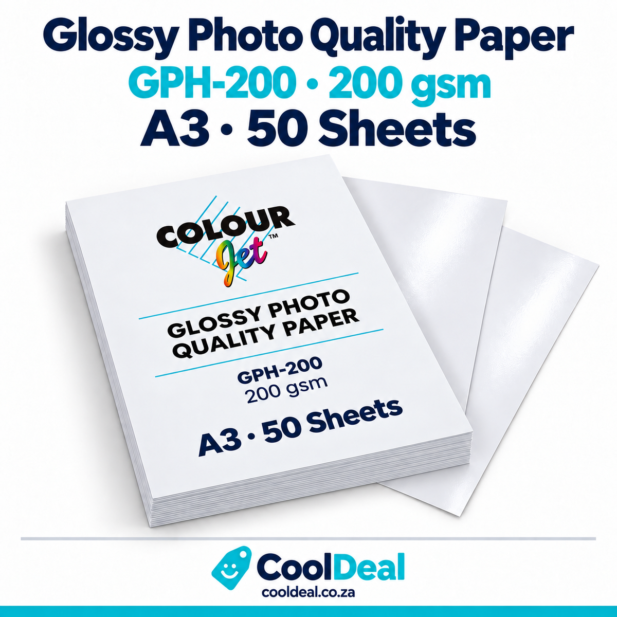 Colourjet GPH-200 Glossy Photo Quality Paper 200gsm