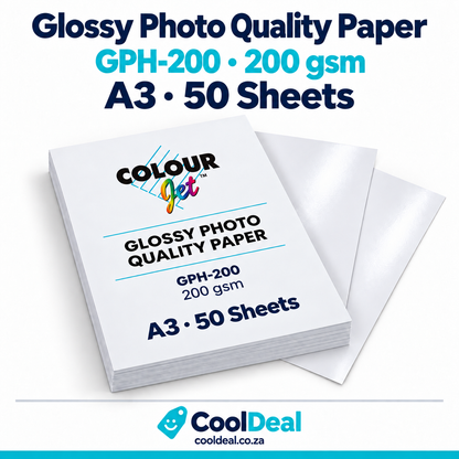 Colourjet GPH-200 Glossy Photo Quality Paper 200gsm