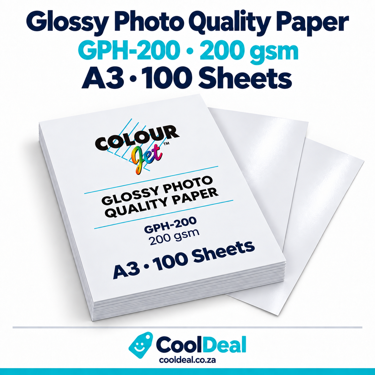 Colourjet GPH-200 Glossy Photo Quality Paper 200gsm