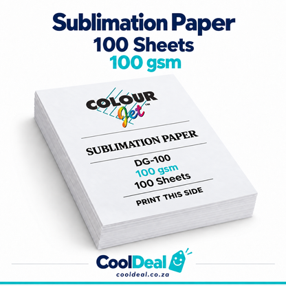 Colourjet DG-100 Sublimation Paper 100gsm