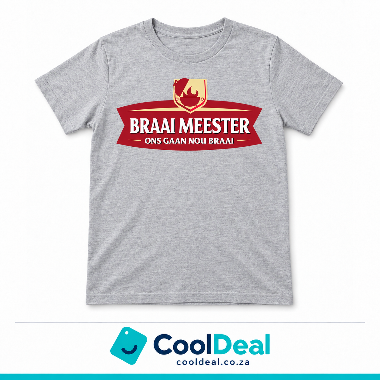 “Braai Meester” – Ons Gaan Nou Braai | Funny Afrikaans T-Shirt