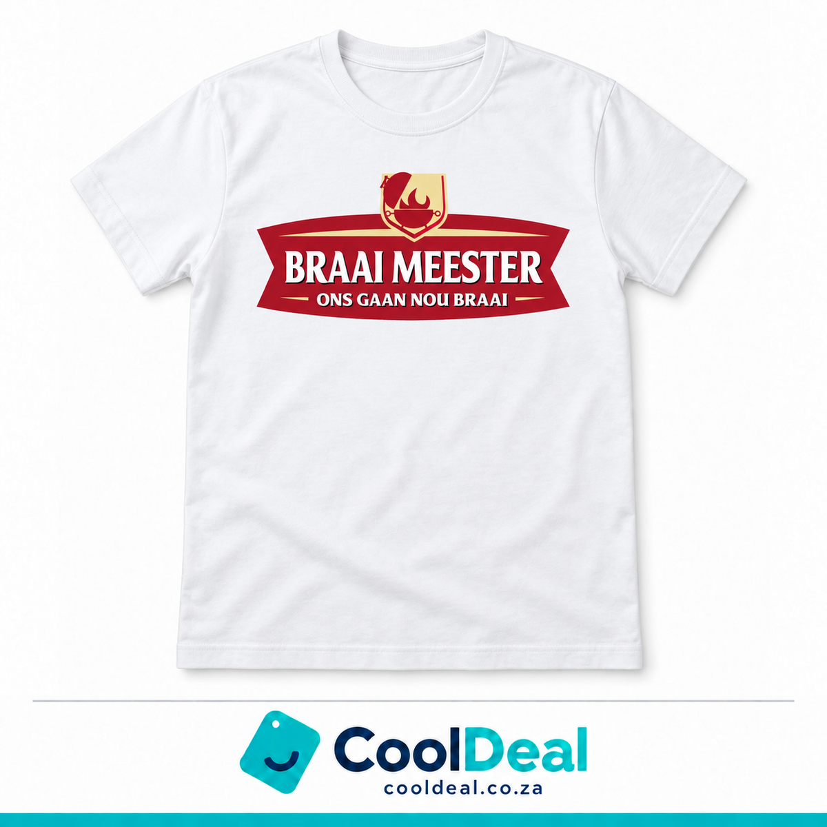 “Braai Meester” – Ons Gaan Nou Braai | Funny Afrikaans T-Shirt