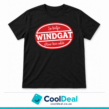 “Windgat” – So Bietjie Windgat, Maar Baie Oulik | Funny Afrikaans T-Shirt